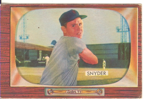 1955 Bowman     074      Jerry Snyder